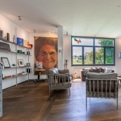 Superbe loft en attique de 340 m2 avec terrasse de 90 m2 dans un écrin de verdure